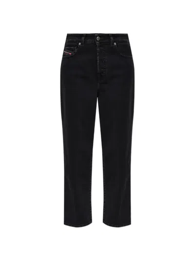 Diesel 1981 D-went Jeans In Black