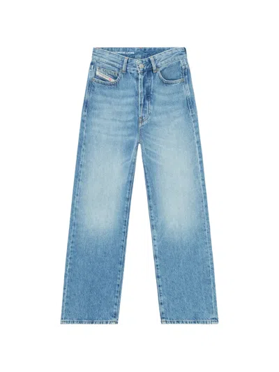 Diesel 1981 D-went Jeans In Blue