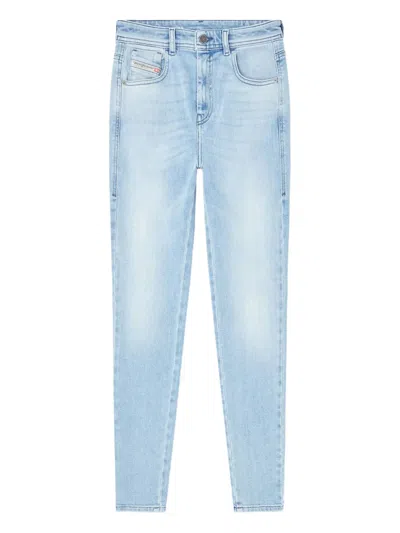 Diesel 1984 High-waist Jeans In Blue