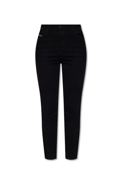 Diesel ‘1984 Slandy-high' Jeans In Black
