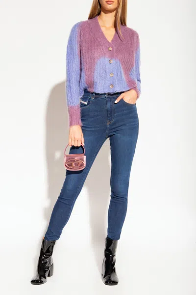 Diesel ‘1984 Slandy-high' Jeans In Navy Blue