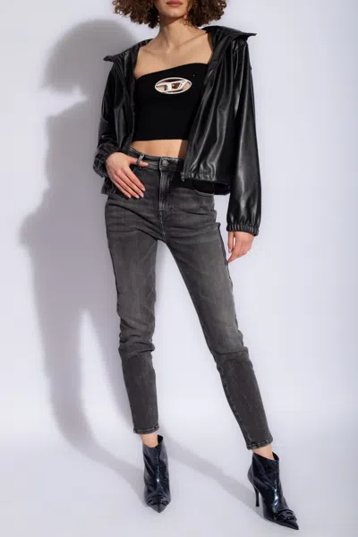 Diesel ‘1984 Slandy-high L.32' Jeans In Grey