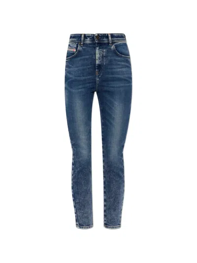Diesel 1984 Slandy-high Jeans In Blue