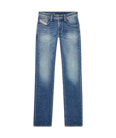 Diesel 1985 Larkee 09i16 Straight Jeans In Blue