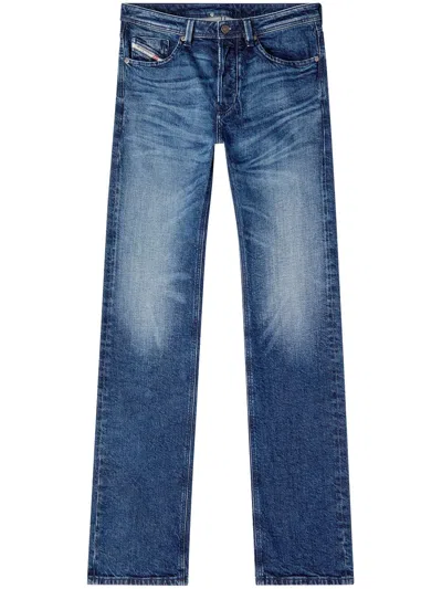 Diesel Mens 01 1985 Larkee Straight-leg Regular-fit Denim-blend Jeans