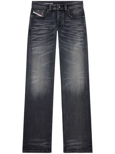 Diesel 1985 Larkee Straight-leg Jeans In Black