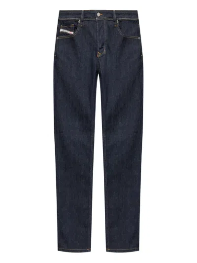 Diesel 2023 Denim Trousers With Belt Loops In Blue