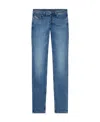 Diesel 1995 D-sark Mid-rise Straight-leg Jeans In Blue