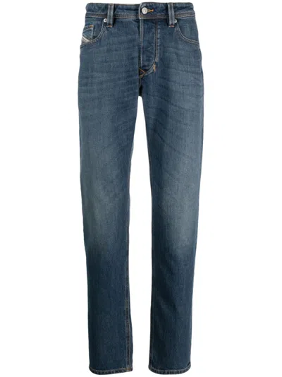 Diesel 1986 Larkee-beex Washed Jeans In Blue