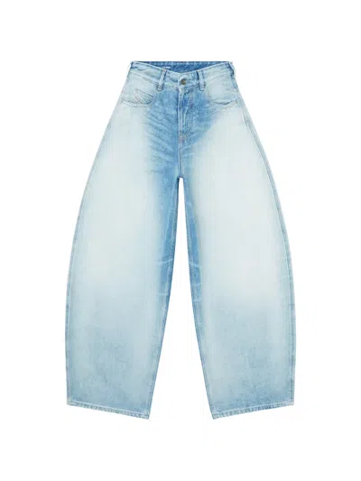 Diesel 1987 D-khelz Jeans In Blue