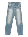 Diesel 1988 D-ark 09m21 Faded-effect Jeans In Blue