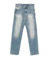 Diesel 1988 D-ark 09m21 Faded-effect Jeans In Blue