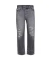 Diesel Belt Loop Jeans In Gray