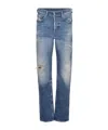 Diesel Belt Loops Jeans In Blue