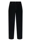 Diesel Jeans With Belt Loops In Black