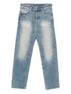 Diesel 1988 D-ark 09m21 Faded-effect Jeans In Blue