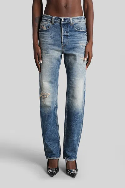 Diesel 1988 D-ark Jeans In Blue Cotton