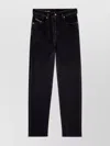 Diesel 1988 D-ark L32 Trousers With Belt Loops In Black