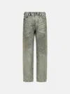 Diesel '1988 D-ark' Silver Denim Jeans In Silver