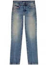 Diesel D-mine Straight-leg-jeans In 01