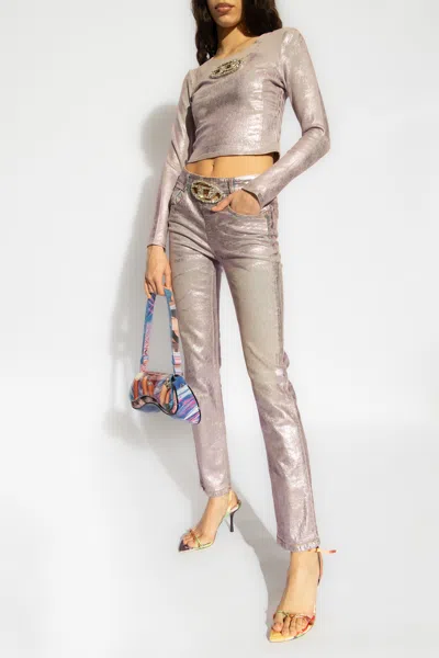 Diesel ‘1989 D-mine-d-fse' Jeans In Purple