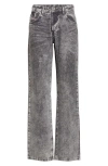 Diesel ® 1989 D-mine Low Rise Straight Leg Jeans In Black/denim