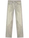 Diesel 1989 D-mine Straight Jeans In Grey