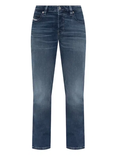 Diesel 1992 D-jiann Faded Jeans In Blue