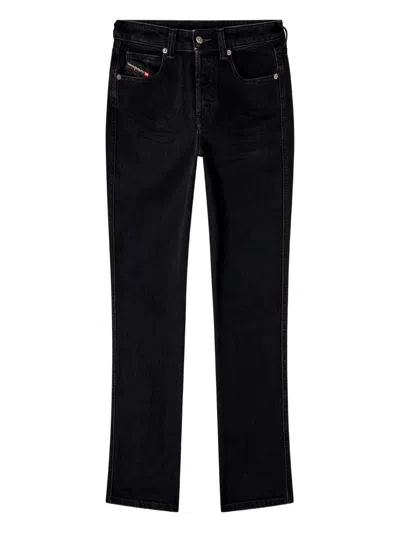 Diesel 1992 D-jiann Slim Jeans In Black