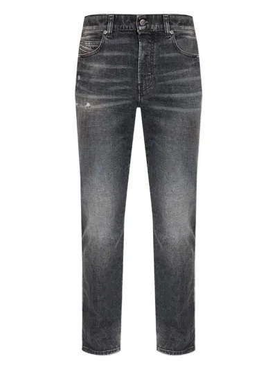 Diesel 1993 D-vyl Distressed Jeans In Multi