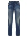 Diesel Drawstring Jeans In Blue