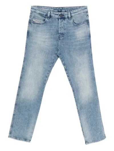 Diesel Vyl L32 Trousers Five Pocket Design In Blue
