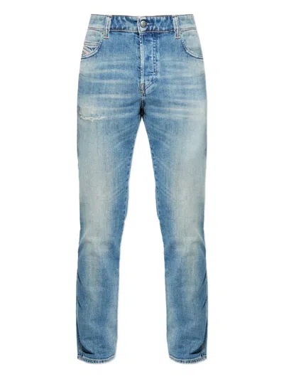 Diesel 1993 Distressed Denim Jeans In Blue