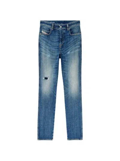 Diesel 1993 D-vyl Slim-fit Jeans In Blue