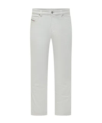 Diesel 1993 D-vyl Straight-leg Jeans In Gray
