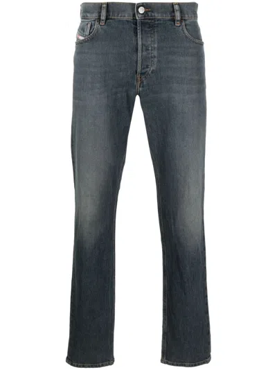 Diesel 1995 D-sark Washed Jeans In Blue