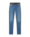 Diesel 1995 D-sark Mid-rise Straight-leg Jeans In Blue