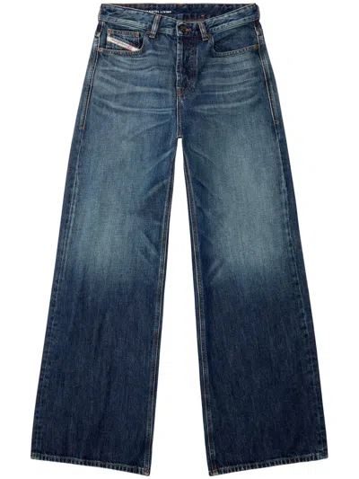 Diesel Flare Jeans Regular Waist 1978 D-akemi In Blue