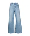 Diesel 1996 D-sire 09i29 Low-rise Wide-leg Jeans In Blue