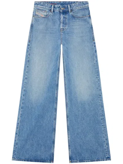 Diesel 1996 D-sire 09i29 Straight-leg Jeans In Blau