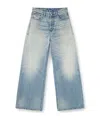 Diesel Jeans Gamba Larga In Blue