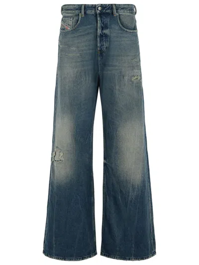 Diesel '1996 D-sire' Dark Blue Cotton Jeans