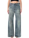 Diesel 1996 D Sire Wide Leg Denim Trousers In Blue