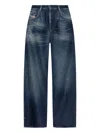 Diesel 1996 D-sire Distressed Jeans In Blue
