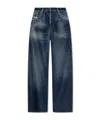 Diesel 1996 D-sire Distressed Jeans In Blue