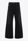 Diesel 1996 D-sire Flared Jeans In Black