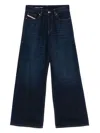 Diesel 1978 D-akemi 09h48 Bootcut Jeans In Blue