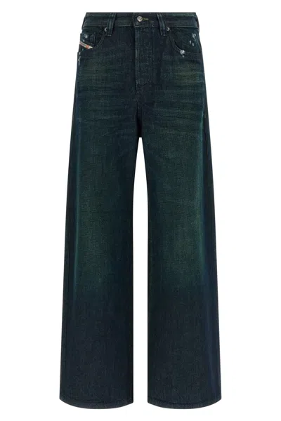 Diesel 1996 D Sire Jeans Mid Rise Cut In Blue