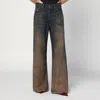Diesel 1996 D-sire Jeans In Medium Blue With Faded Effect Women In Multi
