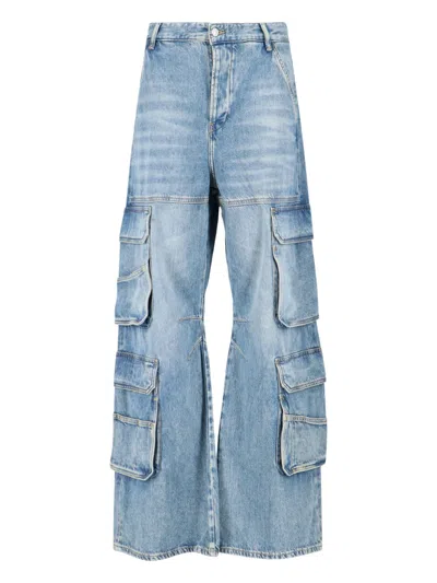 Diesel 1996 D-sire Odcbe Cargo Jeans In Blue